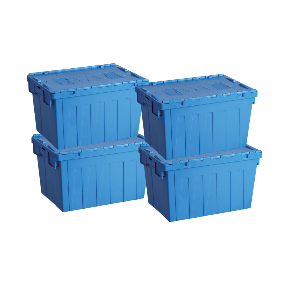 PACK CAJA BISAGRADA 62L 4 UNIDADES